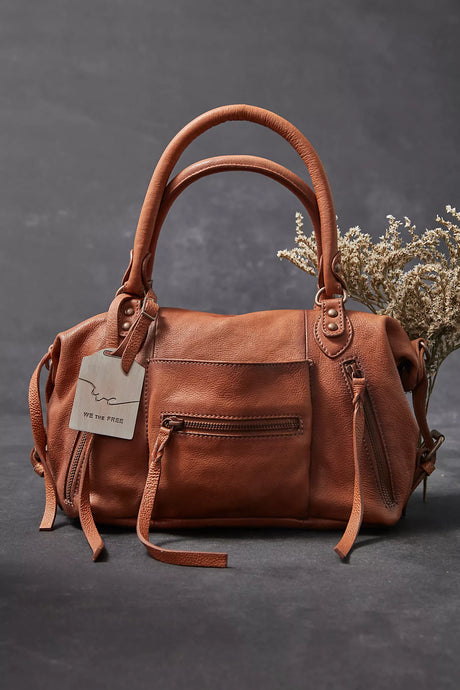 Free People We The Free Baby Emerson Tote Bag/Saddle