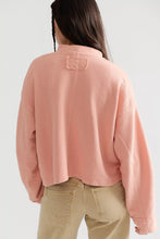 Load image into Gallery viewer, Free People We The Free Celeste Quarter Zip/Coral Pink