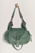 Load image into Gallery viewer, Free People We The Free Leigh Distressed Tote/ Secret Sage