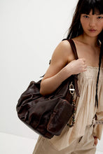 Load image into Gallery viewer, Free People We The Free Hattie Hardware Shoulder Bag/Espresso
