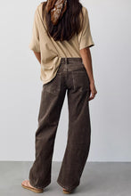 Load image into Gallery viewer, Free People We The Free Fable Washed Cord Twisted Jeans /Mulch