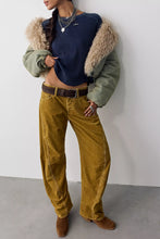 Load image into Gallery viewer, Free People We The Free Fable Washed Cord Twisted Jeans/Bronze Mist