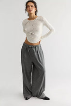 Load image into Gallery viewer, Free People Anora Long Sleeve Top/Sugar Swizzle