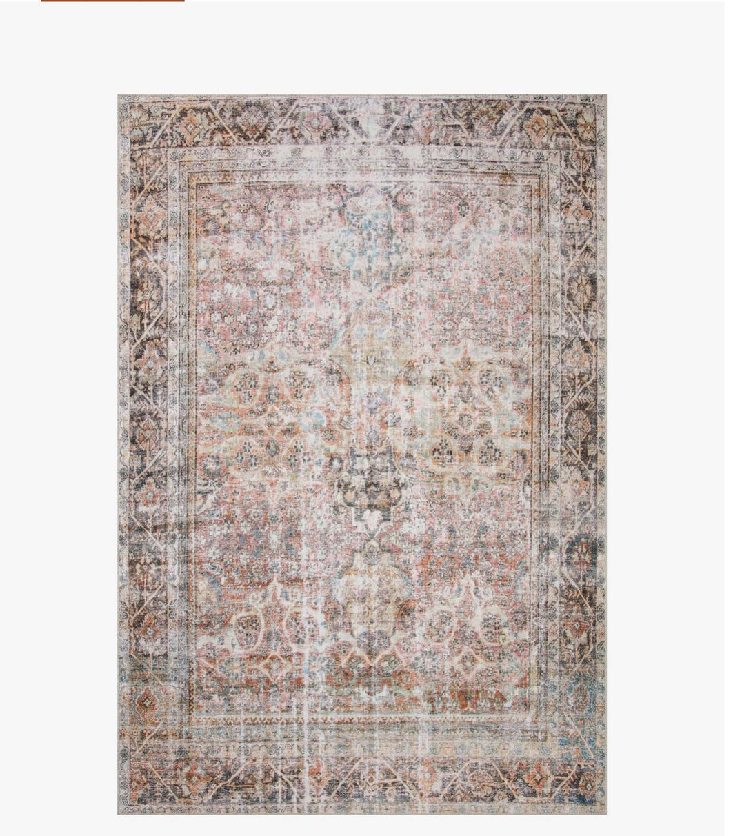 Loloi Rugs Adrian Collection Sunset Charcoal