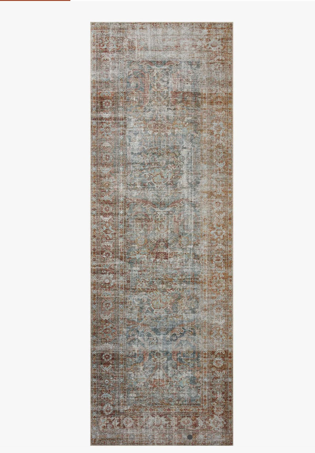 Chris Loves Julian X Loloi Rugs Jules Collection/Lagoon, Brick