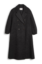 Load image into Gallery viewer, Free People Libra Wool-Blend Coat/Grey Combo
