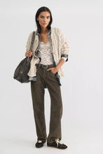 Load image into Gallery viewer, Free People Opal Rollneck Knit Cardi/Tea