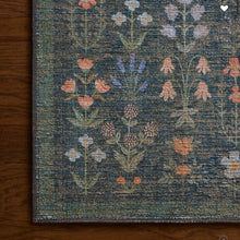 Load image into Gallery viewer, Rifle Paper x Loloi Edinburgh Campbell Power Loomed Rug/Navy