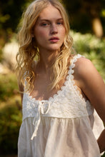 Load image into Gallery viewer, Free People Stevie Lace Tank/Ivory