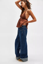 Load image into Gallery viewer, Free People We The Free East Bay Cuffed Jeans/Concord