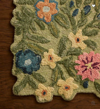 Load image into Gallery viewer, Rifle Paper X Loloi Edith Wool Hooked Rug/Green