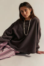 Load image into Gallery viewer, Free People We The Free Total Eclipse Tee/Shaved Chocolate