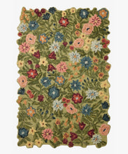 Load image into Gallery viewer, Rifle Paper X Loloi Edith Wool Hooked Rug/Green