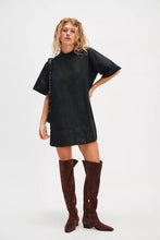 Load image into Gallery viewer, Free People Harlow Mini Dress/Anthracite