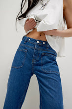 Load image into Gallery viewer, Free People We The Free Palmer Cuffed Jeans/Tunnel Vision