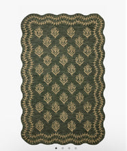 Load image into Gallery viewer, Rifle Paper x Loloi Lisette Wool Hooked Rug/FOREST &amp; OATMEAL