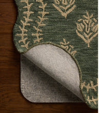 Load image into Gallery viewer, Rifle Paper x Loloi Lisette Wool Hooked Rug/FOREST &amp; OATMEAL