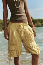 Load image into Gallery viewer, Free People We The Free Sundown Parachute Shorts/Straw