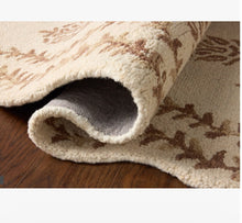 Load image into Gallery viewer, Rifle Paper x Loloi Lisette Wool Hooked Rug/IVORY &amp; NATURAL