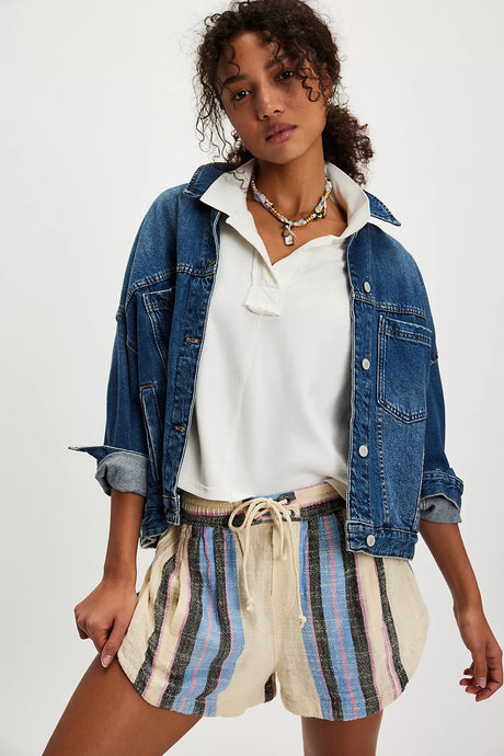 Free People Kalli Board Shorts/Sand Combo