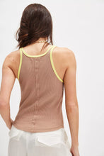 Load image into Gallery viewer, Free PeopleWe The Free Only 1 Solid Ringer Tank/ Praline