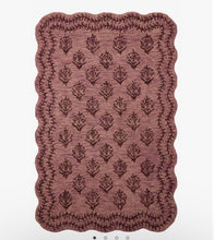 Load image into Gallery viewer, Rifle Paper x Loloi Lisette Wool Hooked Rug/Plum