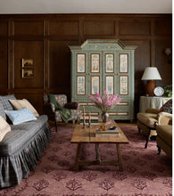 Load image into Gallery viewer, Rifle Paper x Loloi Lisette Wool Hooked Rug/Plum