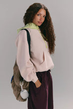 Load image into Gallery viewer, Free People Final Call Colorblock Hoodie/Cream Combo