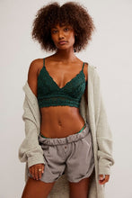 Load image into Gallery viewer, Free People Amina Bralette/Pine
