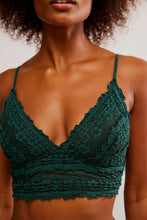 Load image into Gallery viewer, Free People Amina Bralette/Pine