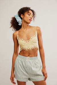 Free People Asteria Bralette/ Banana Cream