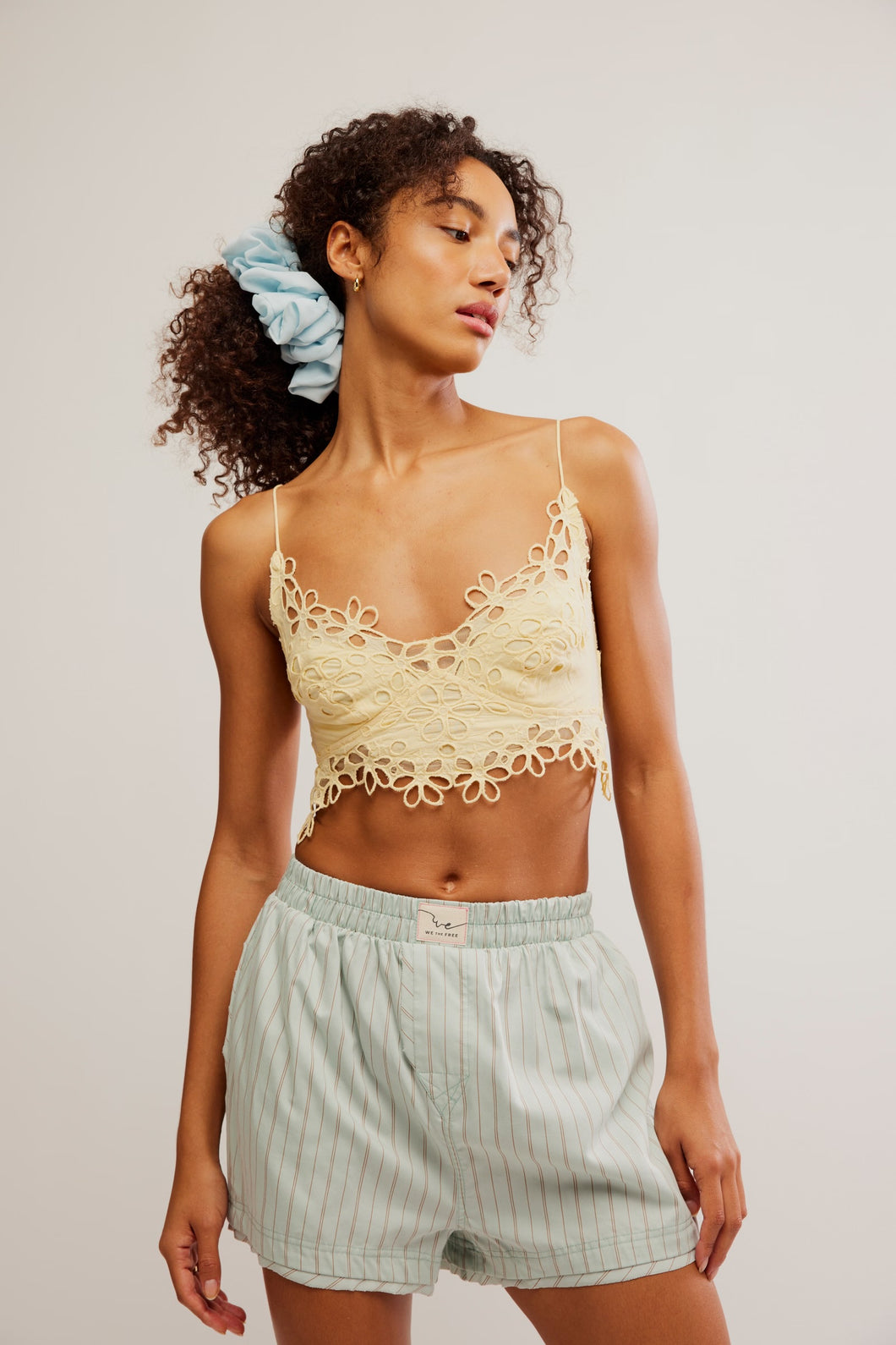 Free People Asteria Bralette/ Banana Cream