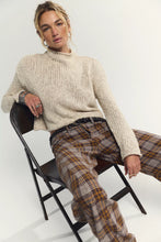 Load image into Gallery viewer, Free People Opal Rollneck Knit Sweater/Tea