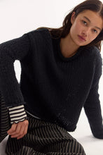 Load image into Gallery viewer, Free People Opal Rollneck Knit Sweater/Black
