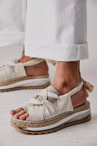 Free People Chapmin Sport Sandals/Ivory