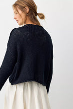 Load image into Gallery viewer, Free People Opal Rollneck Knit Sweater/Black