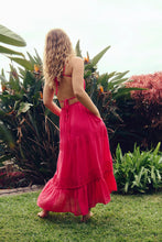 Load image into Gallery viewer, Free People Taking Sides Maxi/Berry Blossom