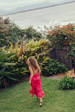 Load image into Gallery viewer, Free People Taking Sides Maxi/Berry Blossom