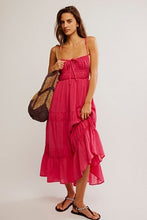 Load image into Gallery viewer, Free People Taking Sides Maxi/Berry Blossom