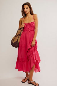 show stopper maxi dress free people Free People Taking Sides Maxi/Berry Blossom – Thecottageboutique