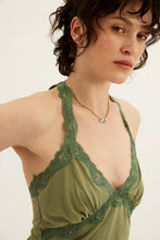 Load image into Gallery viewer, Free People Brooke Halter/Oil Green