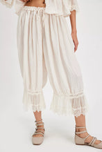 Load image into Gallery viewer, Free People Forever Young Bloomer Pants/White Alyssum