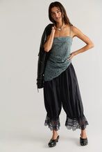 Load image into Gallery viewer, Free People Lace Take Me With You Mini Dress/Ashy Teal