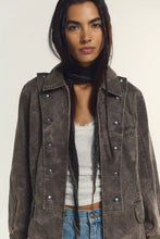 Load image into Gallery viewer, Free People We The Free Aries Officer Jacket/Dark Brown