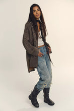 Load image into Gallery viewer, Free People We The Free Aries Officer Jacket/Dark Brown