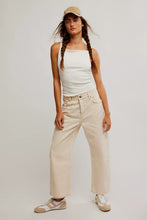 Load image into Gallery viewer, Free People We The Free Deep Trance Dropped Boyfriend Jeans/Casual Khaki