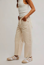 Load image into Gallery viewer, Free People We The Free Deep Trance Dropped Boyfriend Jeans/Casual Khaki