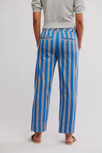 Load image into Gallery viewer, Free People Marielle Pull-On Pants/Blue Combo - Carnival