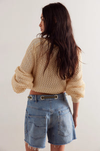 Free People We The Free Moxie Shorts/Truest Blue