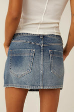 Load image into Gallery viewer, Free People We The Free Wynne Denim Skirt/Cornflower